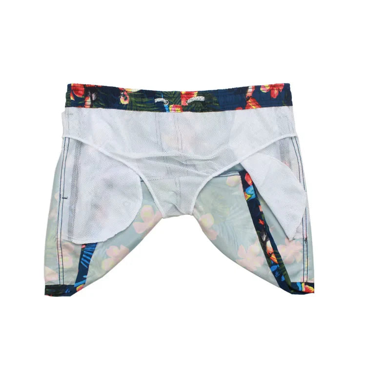 Bermuda Masculina Estampada Vonluthen VL013, confeccionada em algodão premium, com modelagem confortável e estampa sofisticada, perfeita para dias quentes e descontraídos.