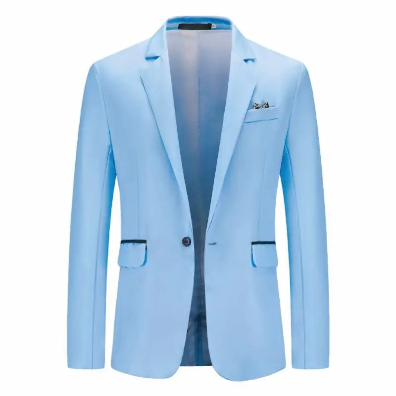 Blazer Masculino Vonluthen VL193, com corte moderno, tecido premium e detalhes refinados, perfeito para eventos formais ou casuais sofisticados.