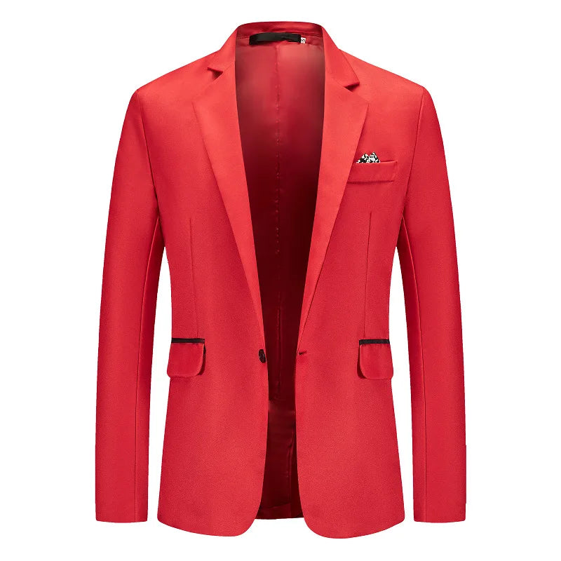 Blazer Masculino Vonluthen VL193, com corte moderno, tecido premium e detalhes refinados, perfeito para eventos formais ou casuais sofisticados.
