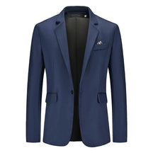 Blazer Masculino Vonluthen VL193, com corte moderno, tecido premium e detalhes refinados, perfeito para eventos formais ou casuais sofisticados.