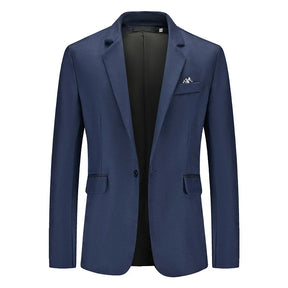 Blazer Masculino Vonluthen VL193, com corte moderno, tecido premium e detalhes refinados, perfeito para eventos formais ou casuais sofisticados.
