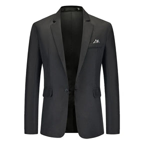 Blazer Masculino Vonluthen VL193, com corte moderno, tecido premium e detalhes refinados, perfeito para eventos formais ou casuais sofisticados.