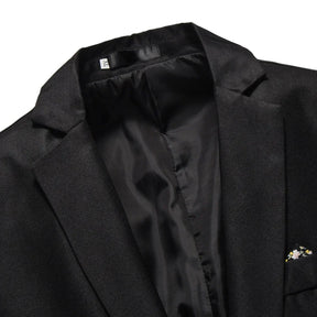 Blazer Masculino Vonluthen VL193, com corte moderno, tecido premium e detalhes refinados, perfeito para eventos formais ou casuais sofisticados.