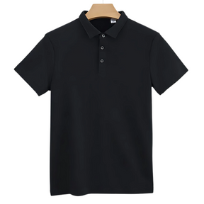 Camisa Polo Masculina Vonluthen VL006, confeccionada em algodão premium, com modelagem ajustada e toque suave, perfeita para composições sofisticadas e casuais.