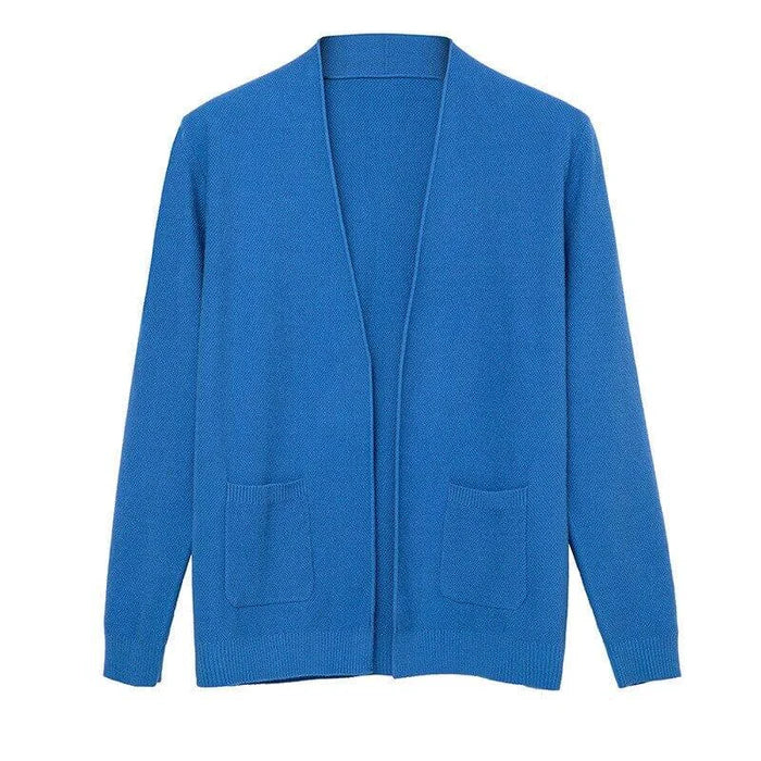 Cardigan Básico Masculino Vonluthen VL379 elegante, com lã fina e caxemira, perfeito para visuais casuais ou formais com conforto e estilo.