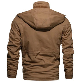 Jaqueta Motociclista Masculina Vonluthen VL248, material resistente, fechamento em zíper, ajuste ergonômico e detalhes refletivos para proteção e estilo.